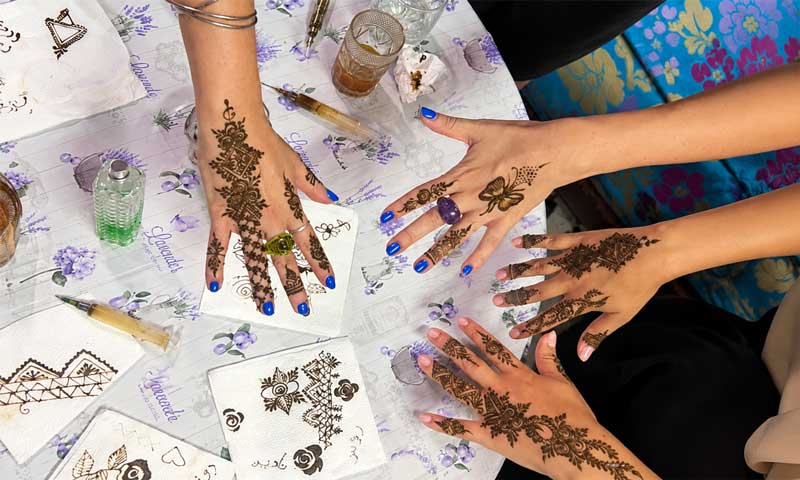 henna experience in Fes